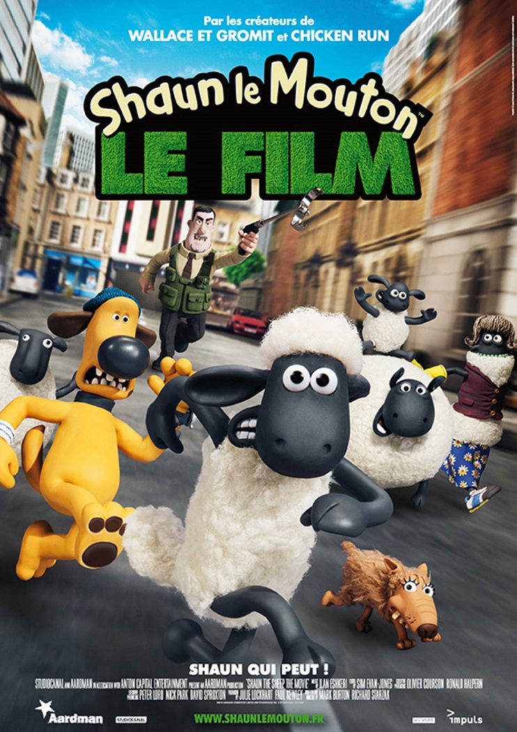 Affiche 2 Shaun le mouton