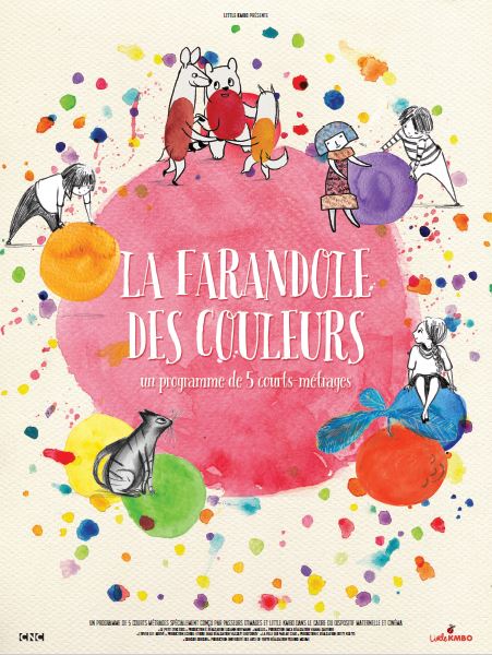 Affiche La farandole des couleurs